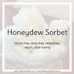 Honeydew Sorbet